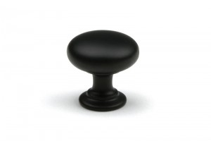 TULIP bouton Jota noir mat + vis