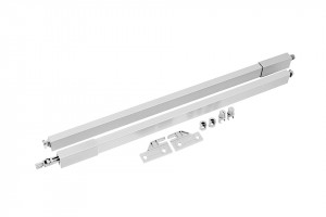 StrongMax 16/18 ensemble de rails pour extension tiroir 600mm, blanc