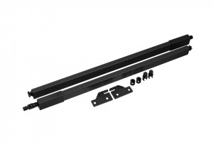 StrongMax 16/18 ensemble de rails pour extension tiroir 600 mm, noir
