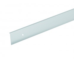 profilé de finition pour plan de travail 38 "0" rayon gauche aluminium
