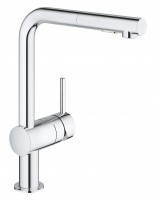 GROHE 30274000 Robinet MINTA L-sortie chromé