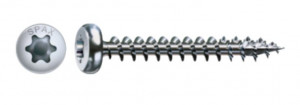 SPAX vis a bois 5x50 tete demi-rond TXS,W,4C