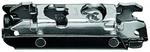 BLUM 175H3130 sous-couche droite, vis a bois 11,5 mm Onyx