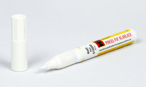 Correcteur vernis incolore marqueur laque a pointe pinceau - Satiné
