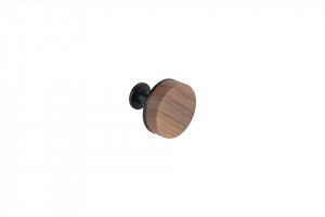 TULIP Bouton Mewo noyer/noir mat