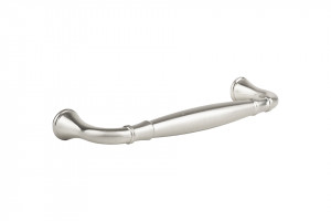 TULIP Poignée Turia 128 nickel brossé + vis