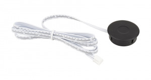 StrongLumio interrupteur/variateur - faible profondeur - 12/24V - 3PIN noir