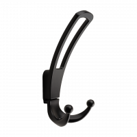 TULIP porte-manteau Ener XL noir mat + vis