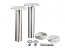 StrongWire console, perpend., oval, 200mm, inox