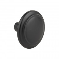 TULIP bouton Turia noir mat + vis