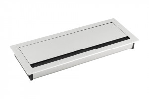 STRONG passe-câble ALU 240x100x29mm alu