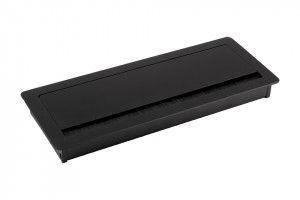 STRONG passe-câble ALU 240x100x29mm noir