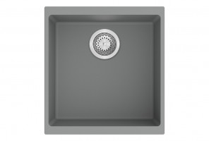 StrongSinks S3 évier granit Hron 430 430x460mm sans égouttoir gris