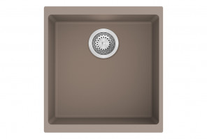 StrongSinks S3 évier granit Hron 430 430x460mm sans égouttoir brun