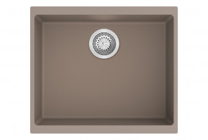StrongSinks S3 évier granit Hron 530 530x460mm sans égouttoir brun