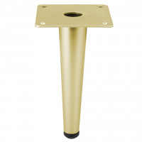 StrongLegs pied de meuble FS020 150mm doré brossé