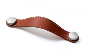 HETTICH 9113645 Poignée Gel 128 cuir brun clair