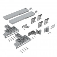 HETTICH 9323120 TopLine 27 porte coulissante ensemble 2 vantaux avec amortisseur