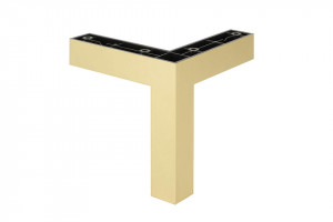 StrongLegs pied de meuble FP009 120Rmm or mat