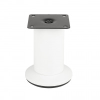 StrongLegs pied de meuble FS001 80Rmm blanc brillant