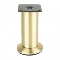 StrongLegs pied de meuble FS001 120Rmm or brillant