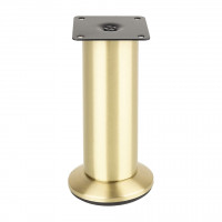 StrongLegs pied de meuble FS001 150Rmm or brossé