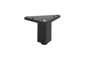 StrongLegs pied de meuble FA002 75mm noir mat