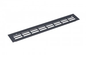 Grille de ventilation 80/500mm brun mat