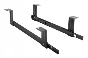 StrongBall S5 coulisse a billes partielle, clavier, 350mm/15kg, noir