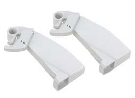 KES 234642 LeMans II, amortisseur, gauche, blanc - 2 pcs