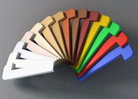 PAR-krytka PVC k DTD parapetům OBOUSTR. BUK (3066) 600mm