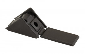 STRONG Équerre de liaison plastique petit noir (01)