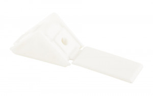 STRONG Équerre de liaison plastique petit blanc (02)