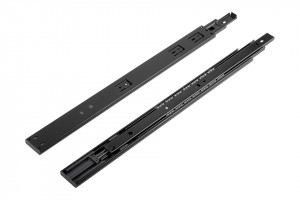 StrongBall S3 glissiere a billes, 350mm/30kg, push avec amorti, noir