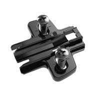 HETTICH 9091801 rondelle de montage Sensys D=3 vis euro obsidien