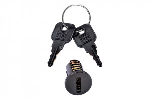 LEHMANN serrure cylindrique Z44A/P4 2 x B1 18006 noir