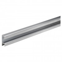 HETTICH 46420 STB 12 guidage inférieur 6000mm argent brut