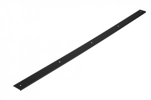 Profilé de finition pour plan de travail 38mm "0" radius 900mm droite noir mat