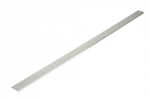 Profilé de finition pour plan de travail 38mm L 900mm droite inox