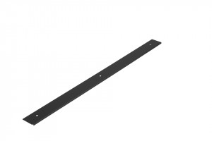 Profilé de finition pour plan de travail 38mm "0" radius gauche noir mat