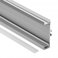 TULIP Gola tiroir profil C LED 4,1m alu eloxé