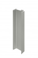 TULIP Gola Snap on profil vertical extrémité 2700 mm inox imitation