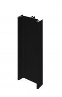 TULIP Gola Snap on profil vertical central 2700 mm noir mat