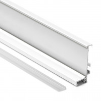 TULIP Gola J profil LED 4,1m blanc semi-brillant