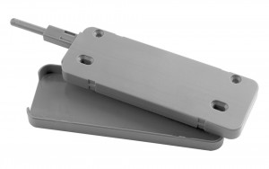 StrongHinges Smootis Standard, systeme sans poignée avec amortisseur, gris clair
