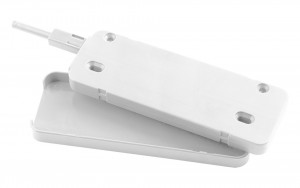 StrongHinges Smootis Light, systeme sans poignée avec amortisseur, blanc