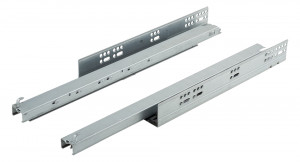 StrongMax tiroir coulissant amorti 650mm/40kg, ensemble