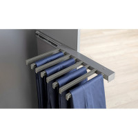 HETTICH 9279066 porte-pantalons coulissant anthracite