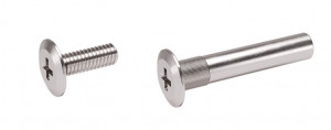 K-IF ferrures de liaison FLAT M4x30 - 40mm complet nickel