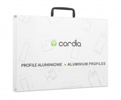 CORDIA nuancier Profils et cadres aluminium - mallette avec échantillons